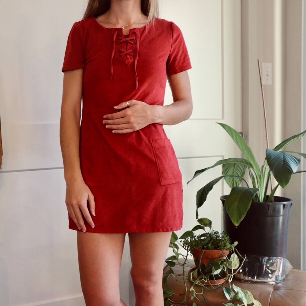 Hollister Suede Dress